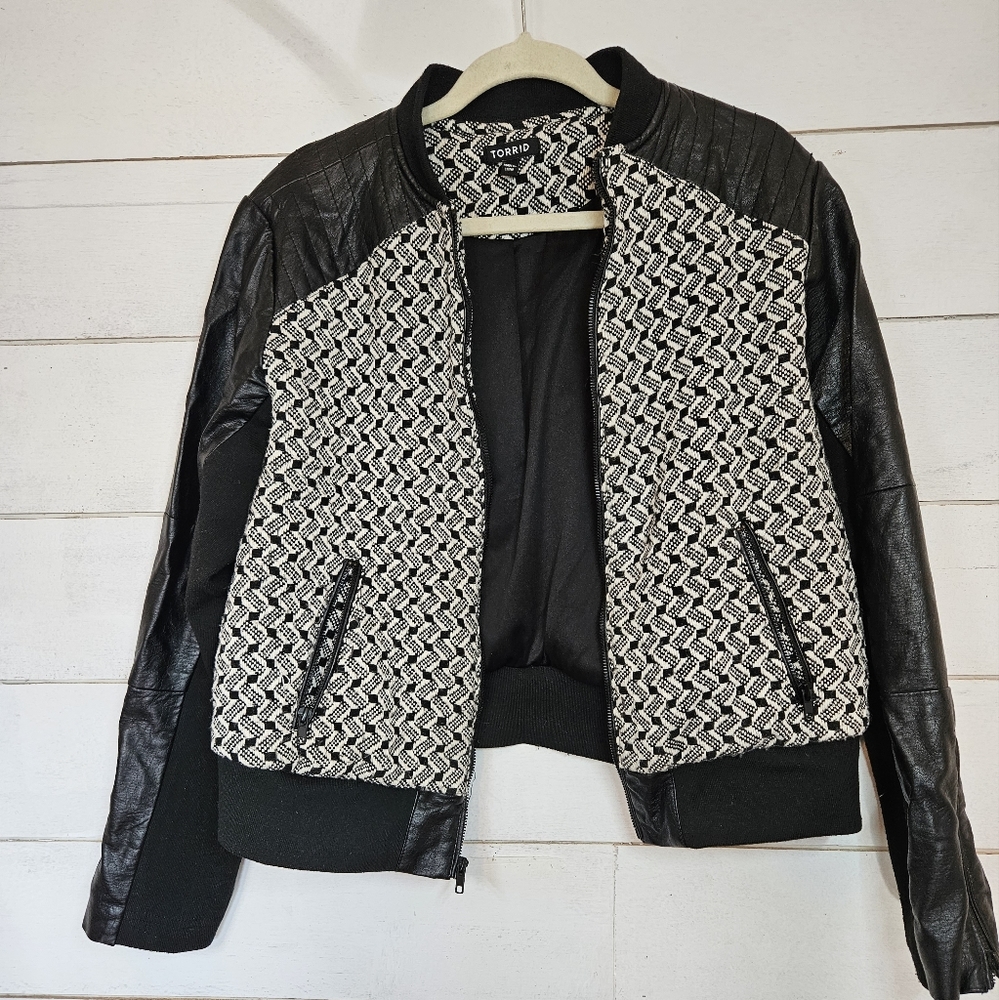 Torrid bomber jacket